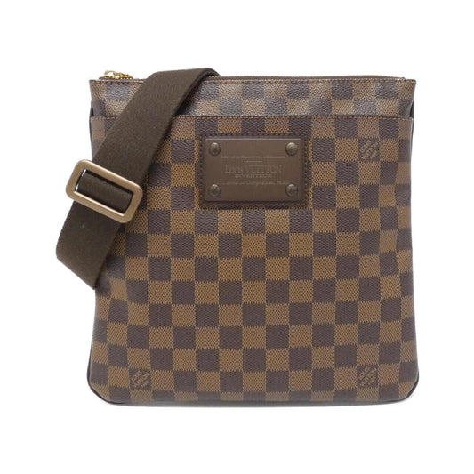 Louis Vuitton Ebene Coated Canvas Pochette Shoulder Bag ()