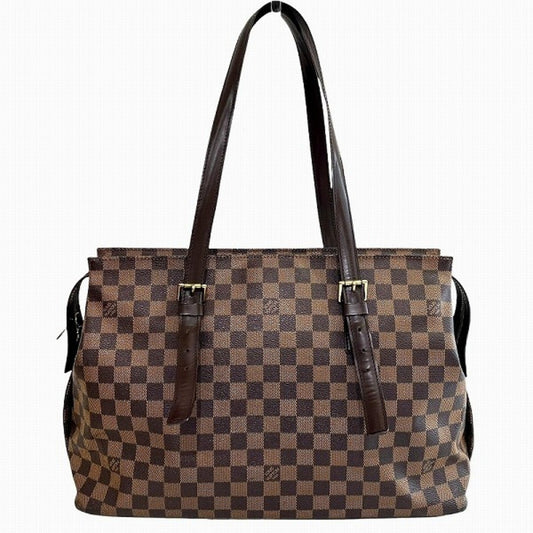 Louis Vuitton Brown Shoulder Bag Tote Bag ()