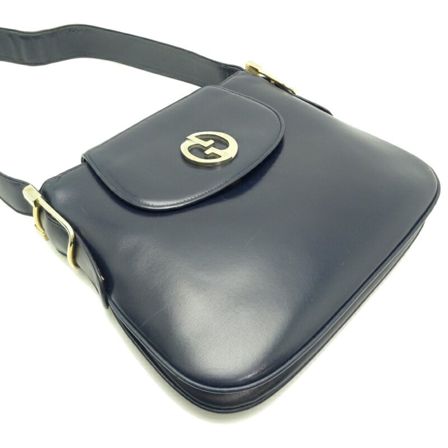 Gucci Black Leather Shoulder Bag