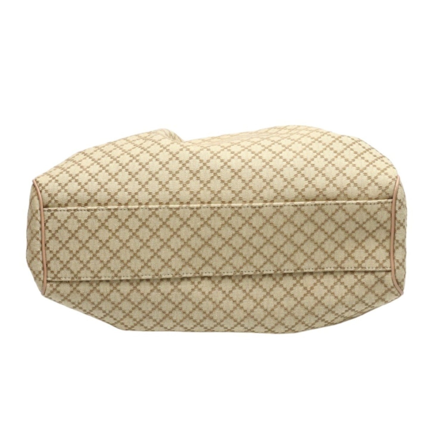 Gucci Diamante Beige Gg Canvas Handbag Tote Bag