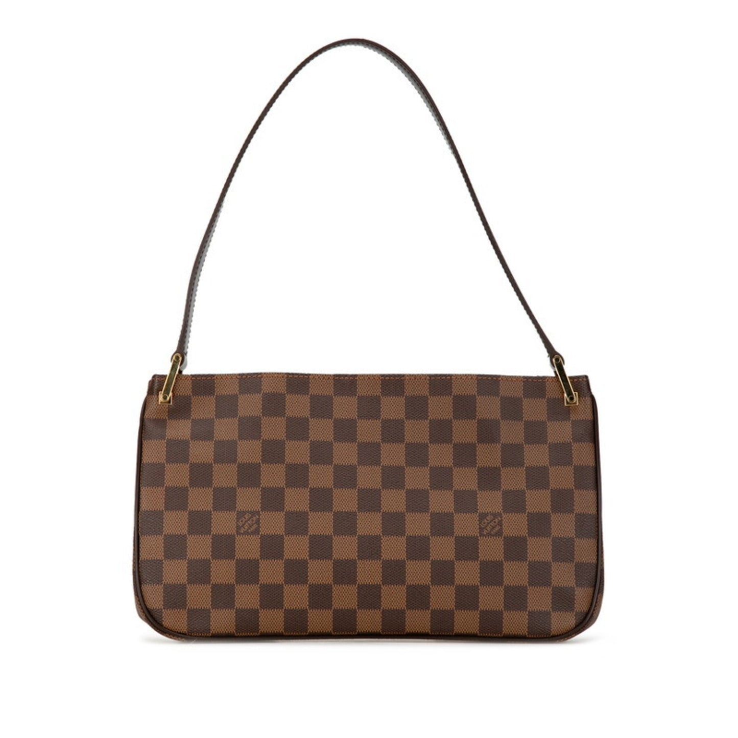 Louis Vuitton Brown Damier Canvas Pvc Leather Shoulder Bag