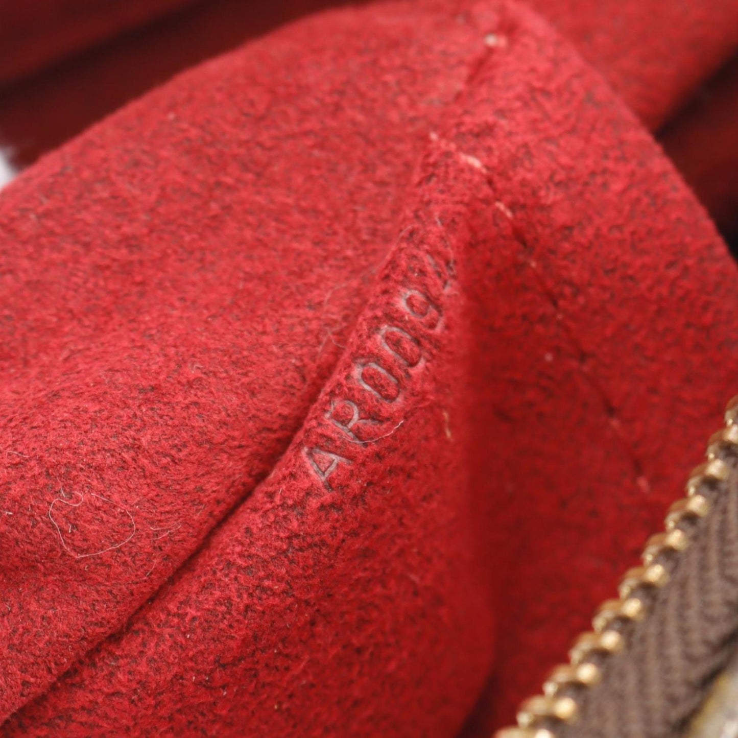 Louis Vuitton Brown Coated Canvas Leather Shoulder Bag