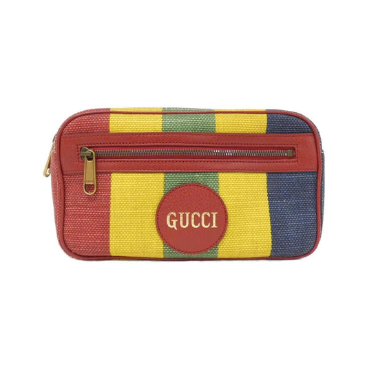 Gucci Multi-Color Canvas Leather Fanny Pack ()