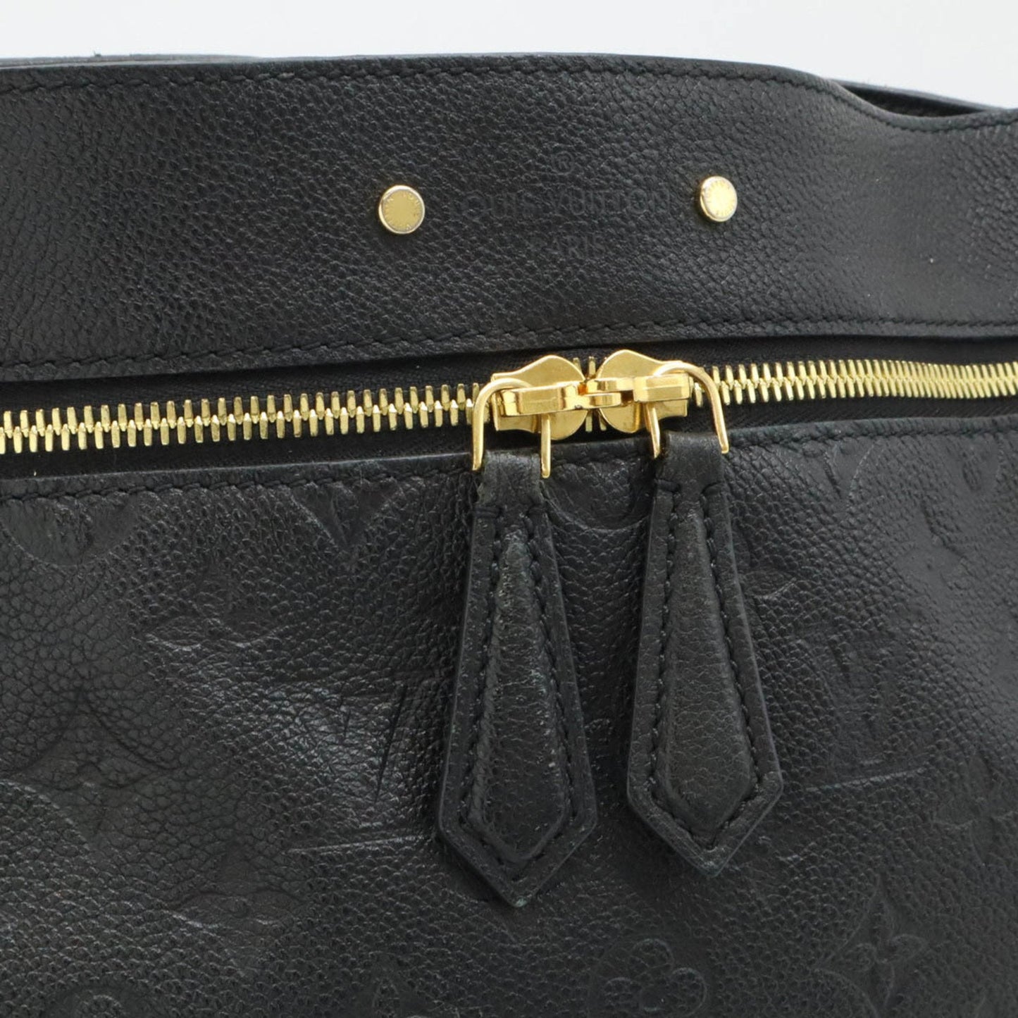 Louis Vuitton Monogram Impression Black Noir Monogram Empreinte Shoulder Bag