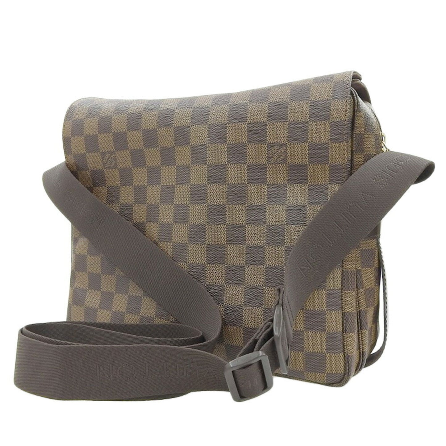 Louis Vuitton Damier Canvas Ebene Damier Canvas Shoulder Bag