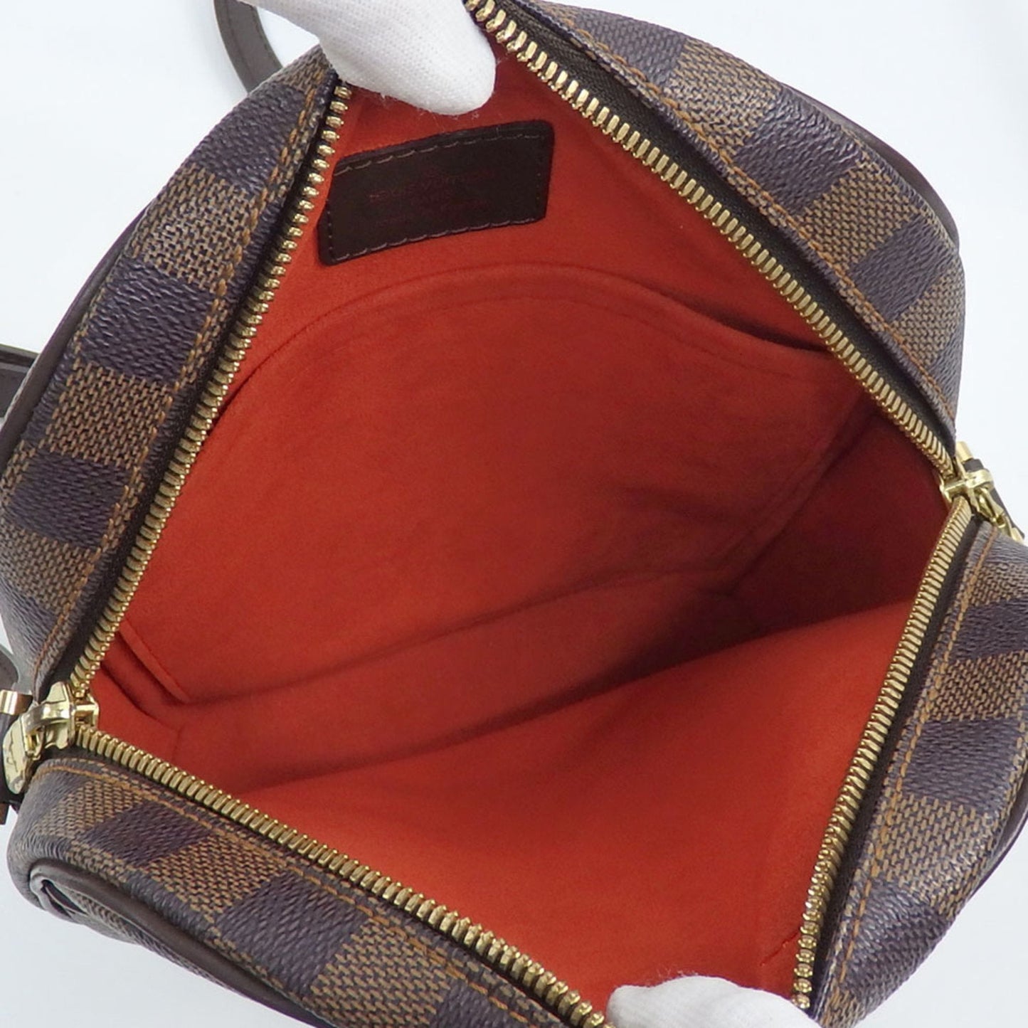 Louis Vuitton Damier Canvas Ebene Damier Canvas Shoulder Bag
