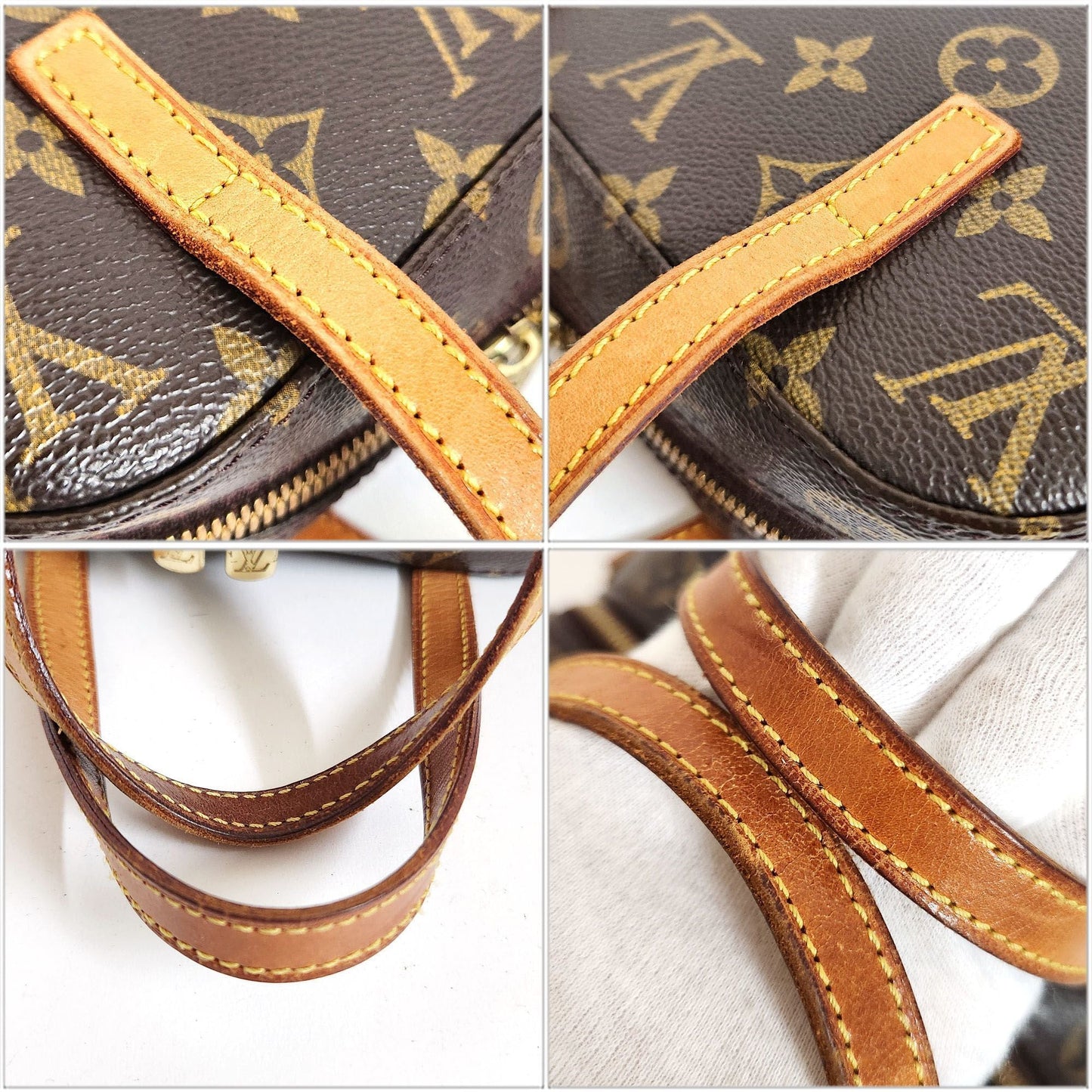 Louis Vuitton Brown Monogram Handbag Shoulder Bag