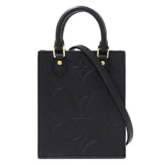 Louis Vuitton Black Noir Monogram Empreinte Handbag Shoulder Bag ()