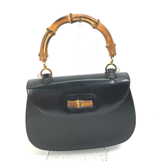 Gucci Black Leather Handbag ()