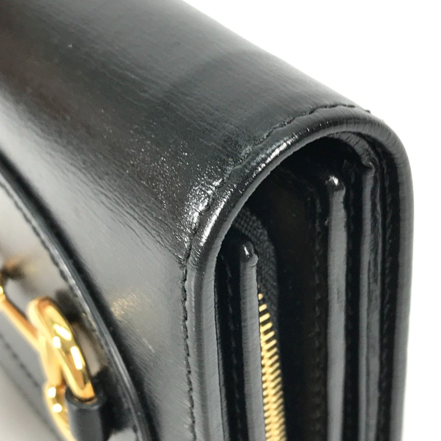 Gucci Black Leather Wallet (Bi-Fold)