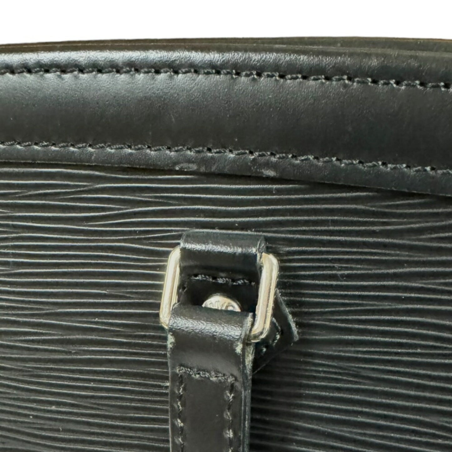 Louis Vuitton Black Epi Leather Shoulder Bag