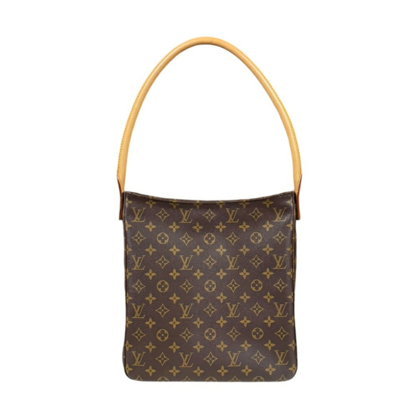 Louis Vuitton Brown Monogram Shoulder Bag ()
