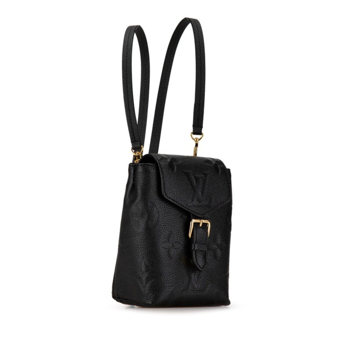 Louis Vuitton Black Noir Monogram Empreinte Backpack
