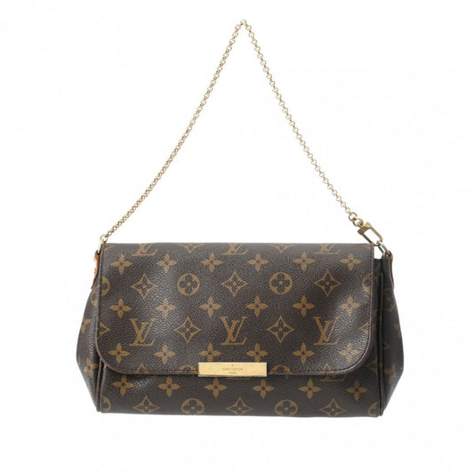 Louis Vuitton Brown Monogram Shoulder Bag ()