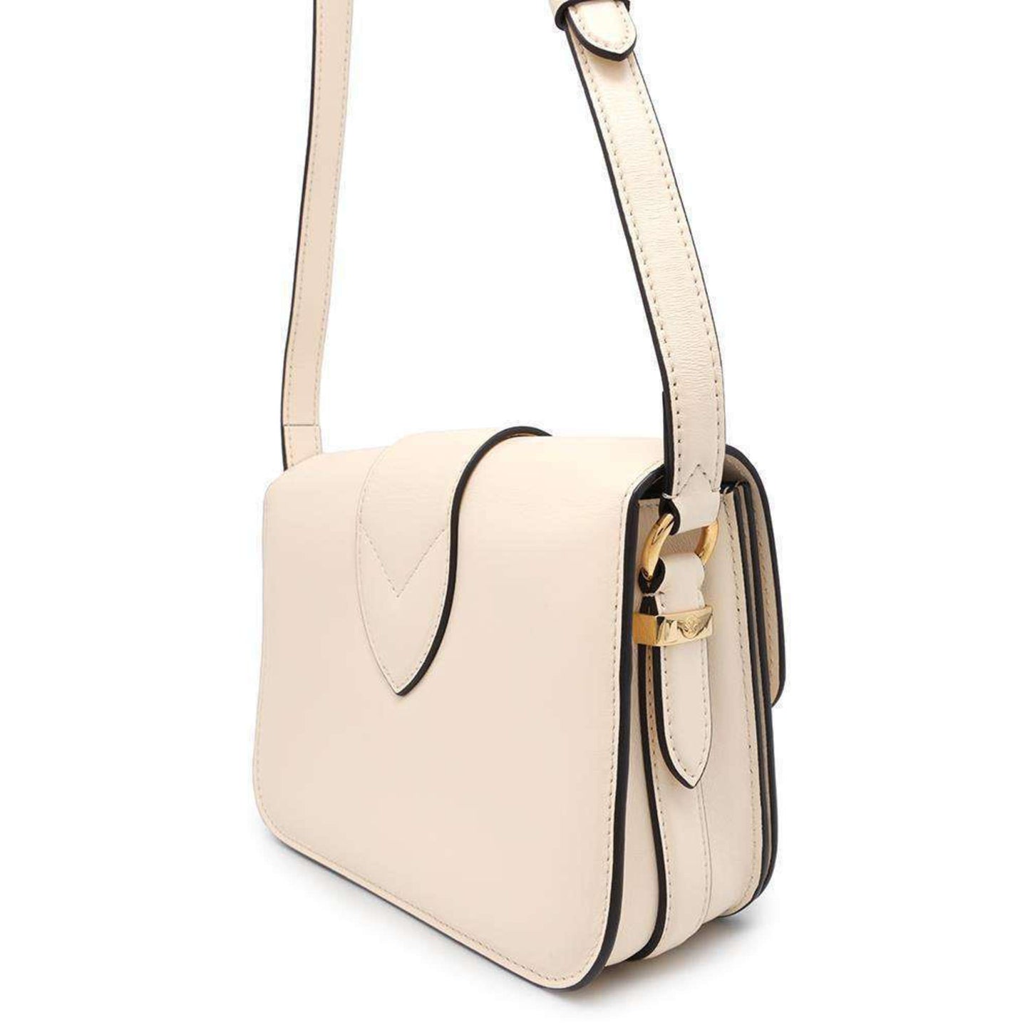 Louis Vuitton Ivory Leather Shoulder Bag