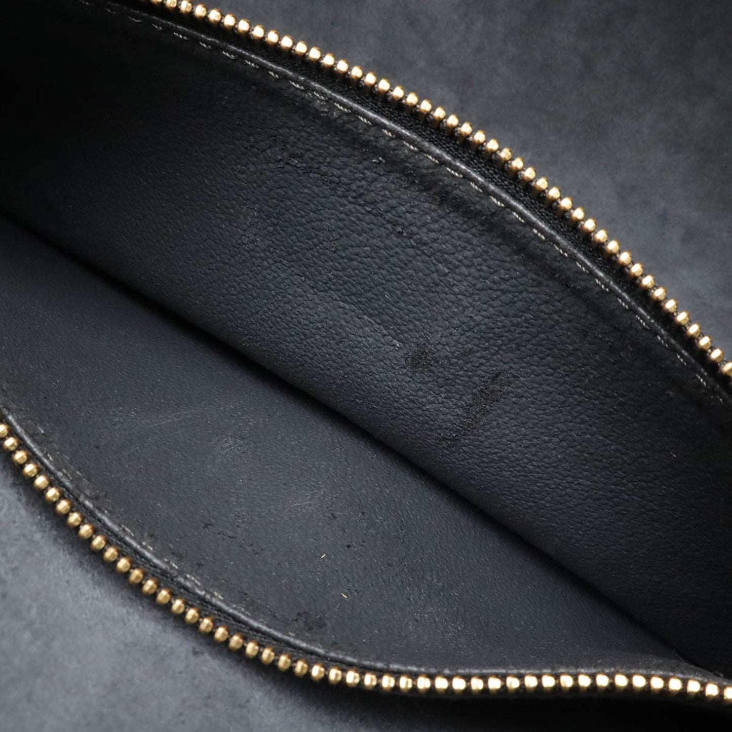 Louis Vuitton Noir Epi Leather Boston Bag Shoulder Bag