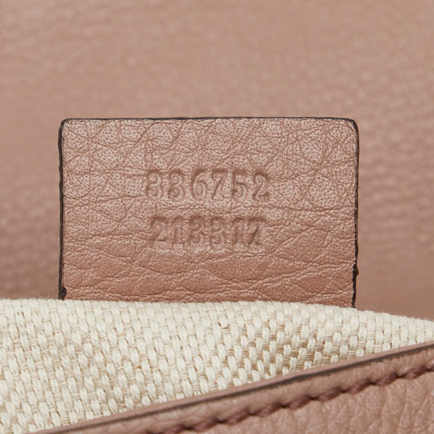 Gucci Pink Leather Shoulder Bag