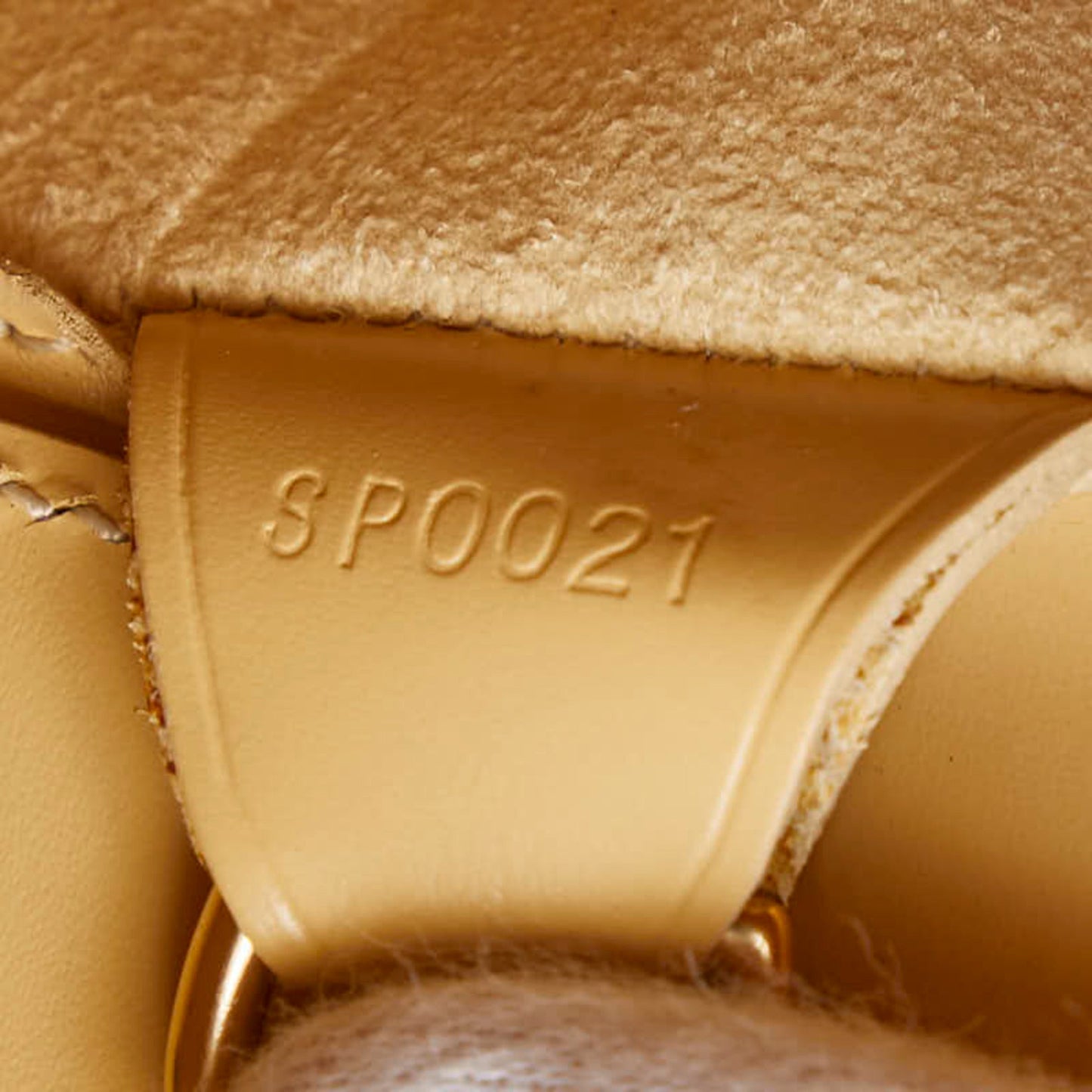 Louis Vuitton Yellow Leather Shoulder Bag