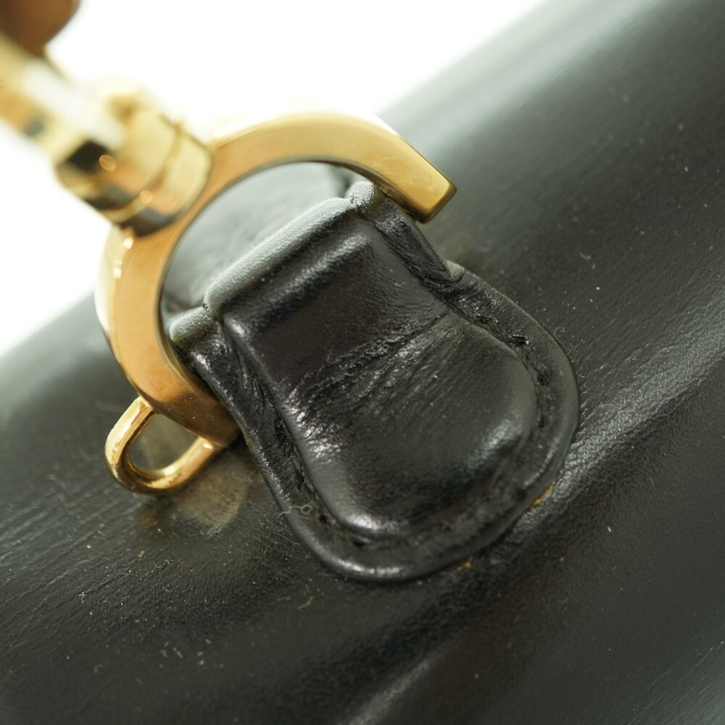 Gucci Black Leather Handbag