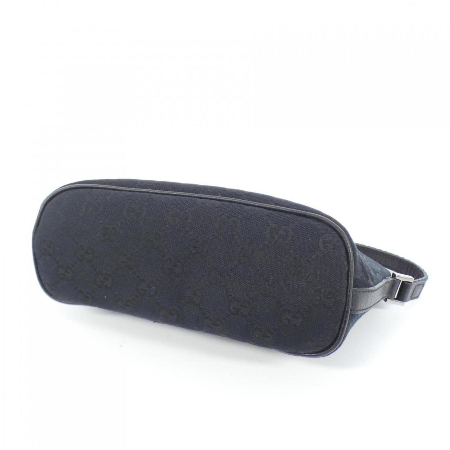 Gucci Black Gg Canvas Pouch