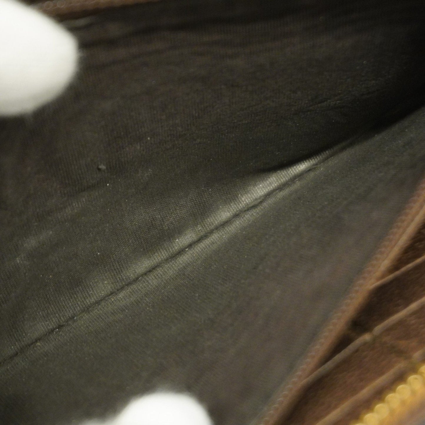 Gucci Brown Pvc Long Wallet (Bi-Fold)