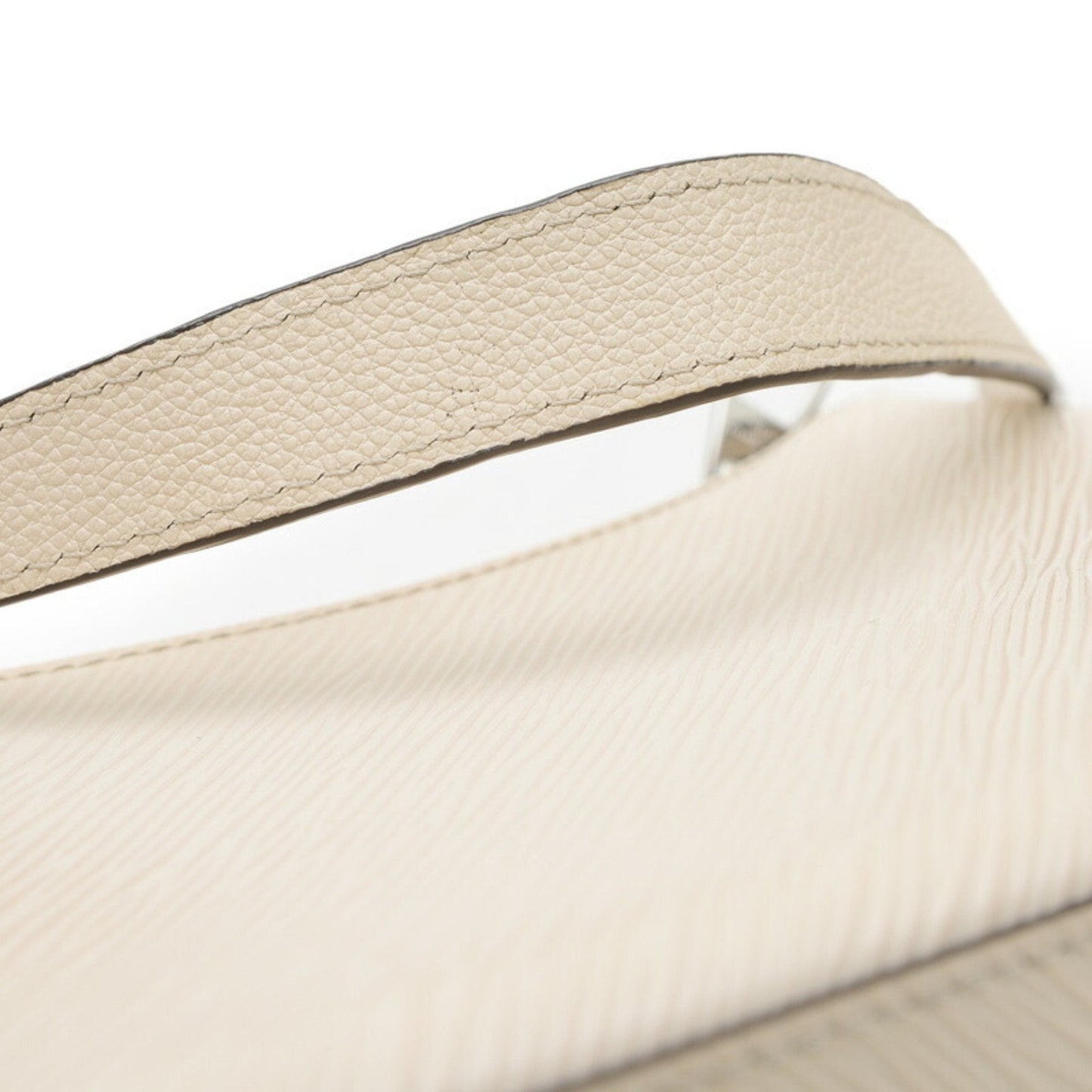 Louis Vuitton Beige Cream Epi Leather Pouch Shoulder Bag