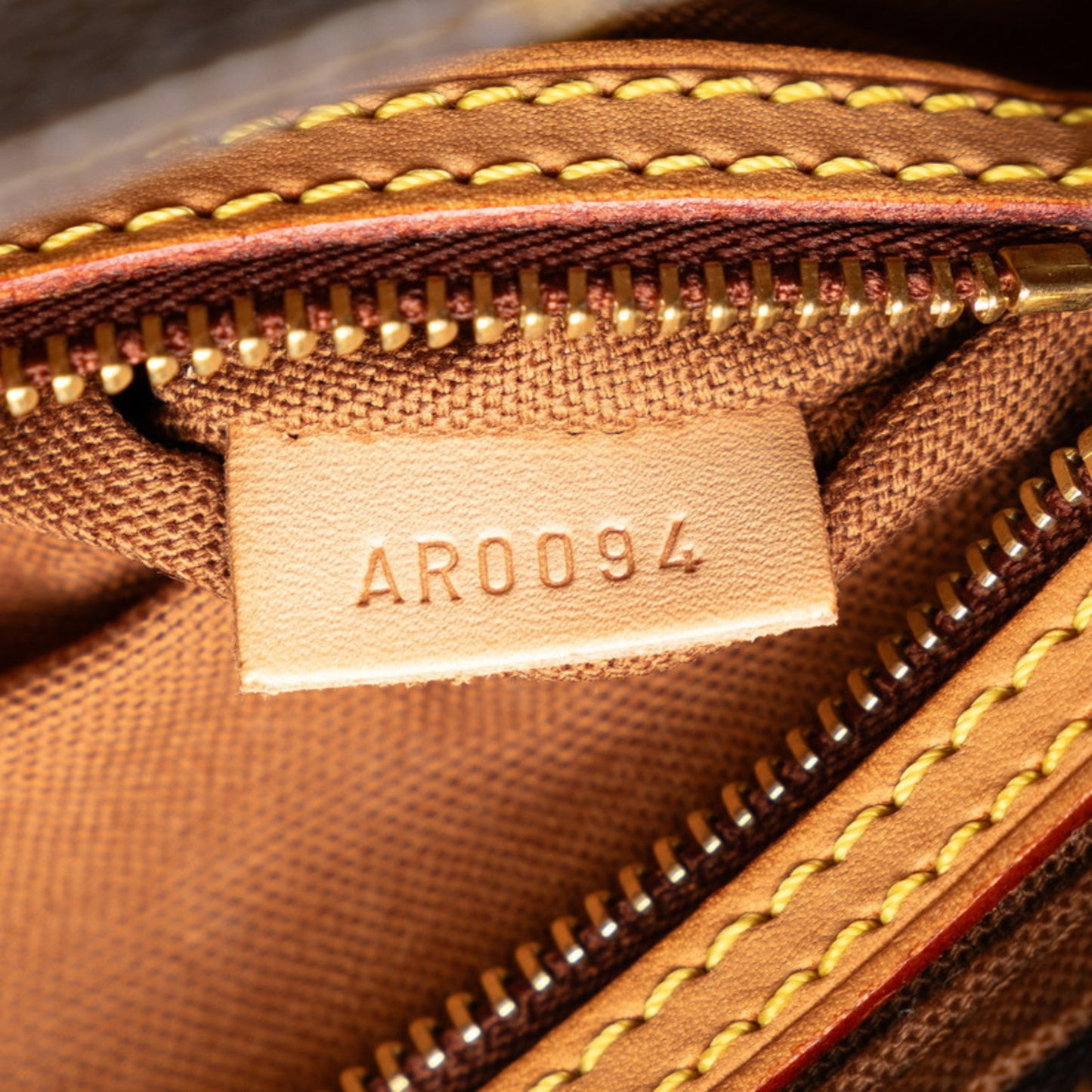 Louis Vuitton Brown Pvc Leather Shoulder Bag