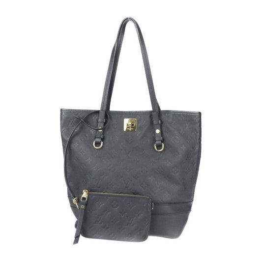 Louis Vuitton Black Monogram Empreinte Handbag Shoulder Bag Tote Bag ()