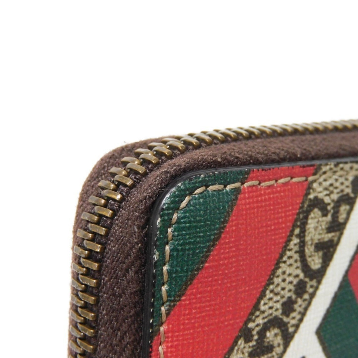 Gucci Beige Gg Supreme Leather Coin Purse/Coin Case