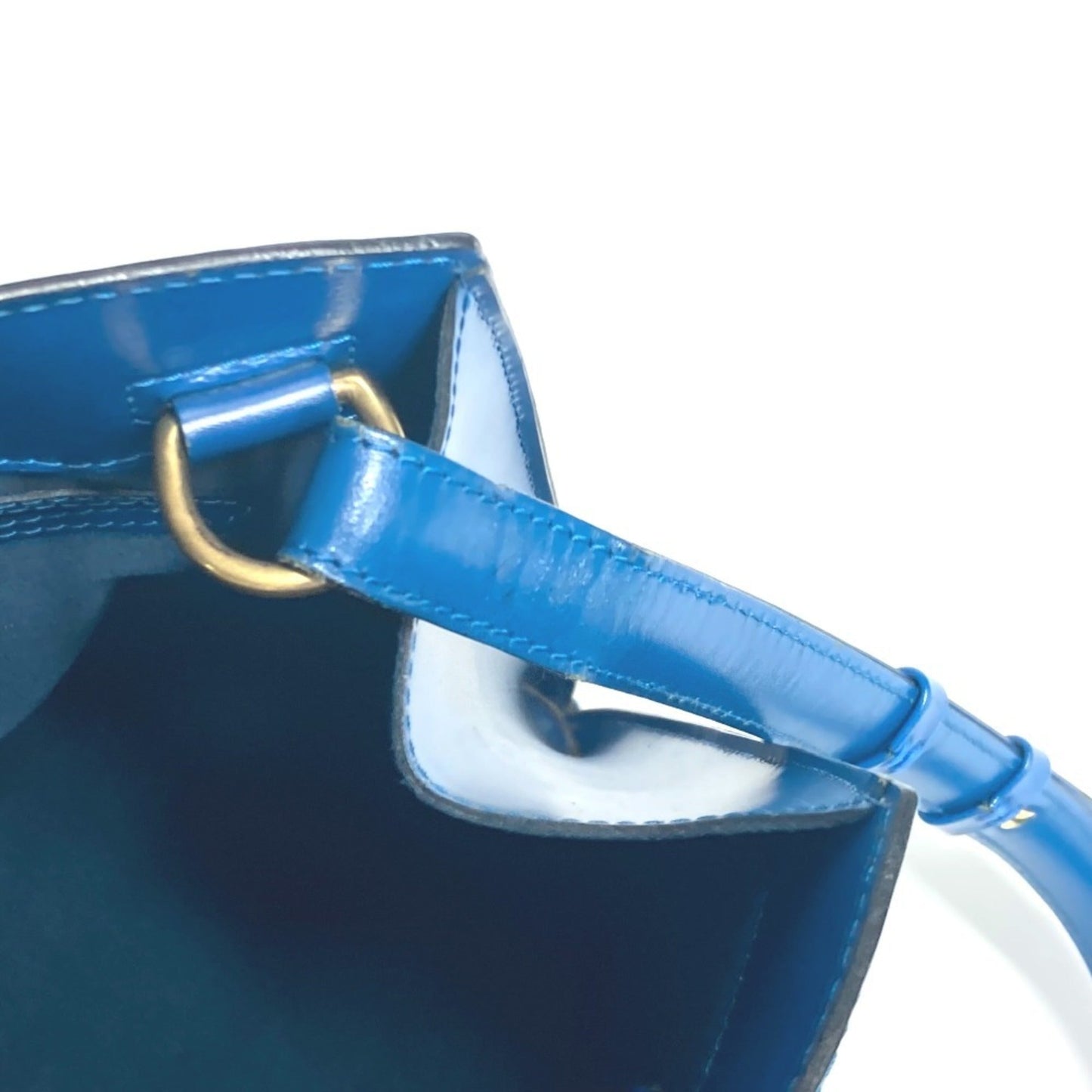 Louis Vuitton Epi Blue Toledo Blue Epi Leather Shoulder Bag