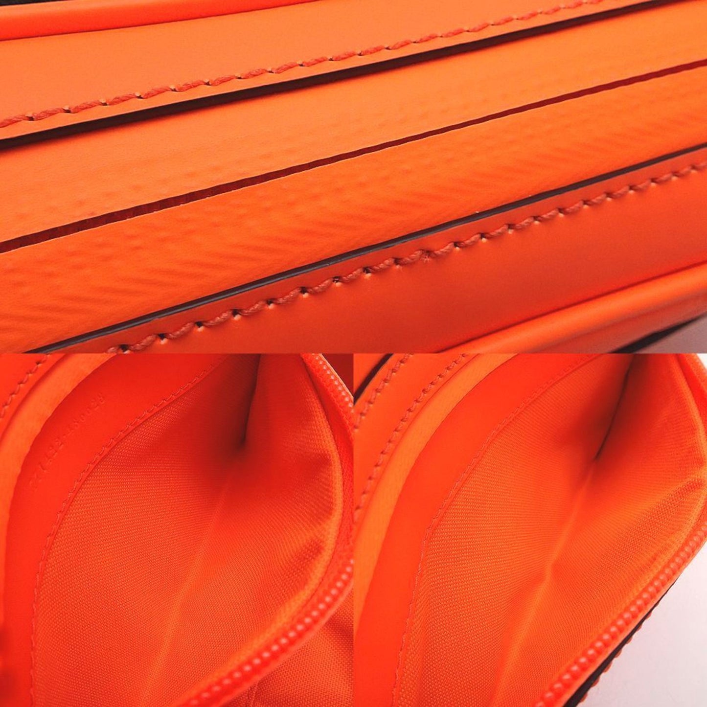 Gucci Orange Leather Fanny Pack
