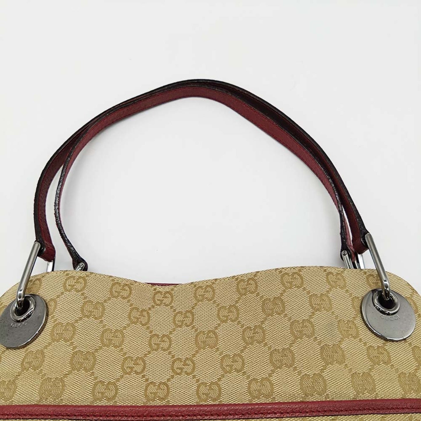 Gucci Brown Gg Canvas Shoulder Bag