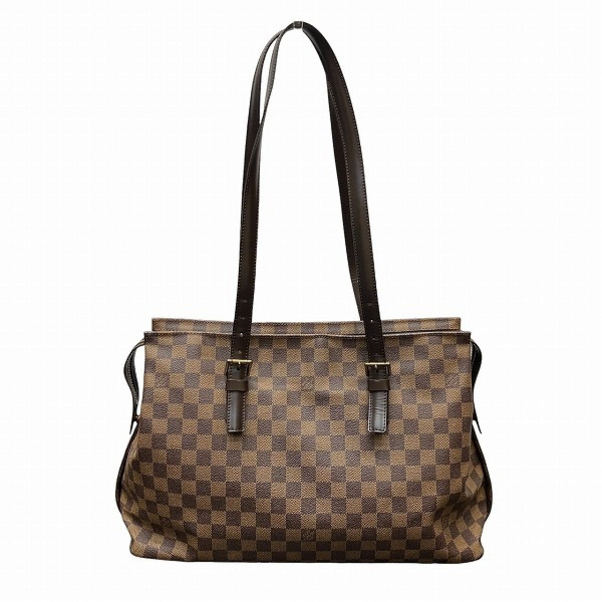 Louis Vuitton Brown Shoulder Bag Tote Bag ()