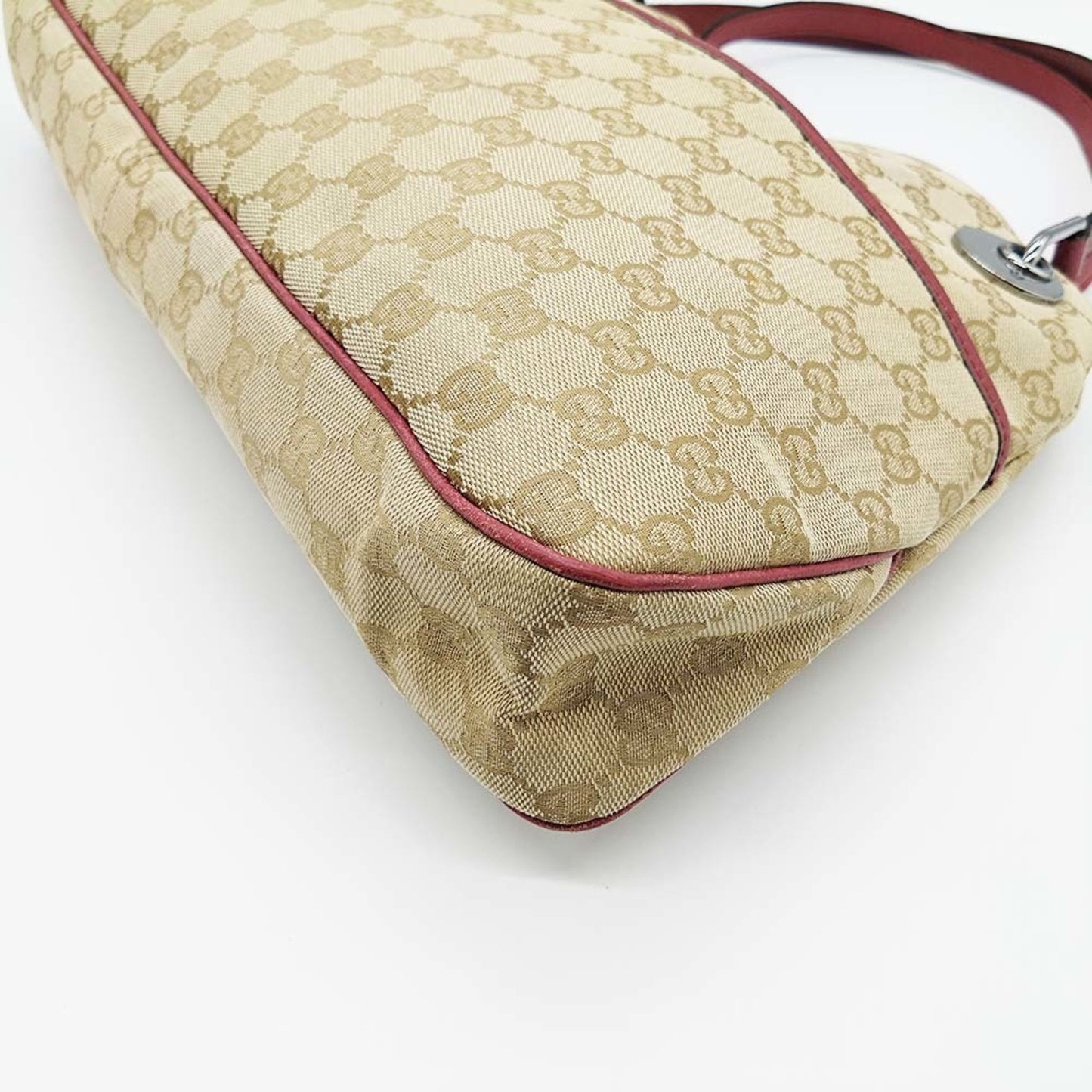 Gucci Brown Gg Canvas Shoulder Bag