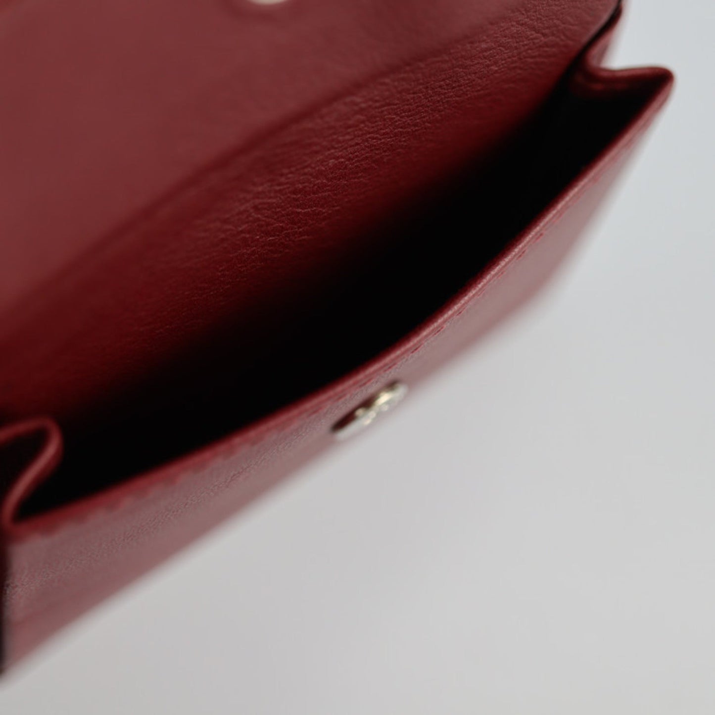 Gucci Bordeaux Leather Wallet (Bi-Fold)