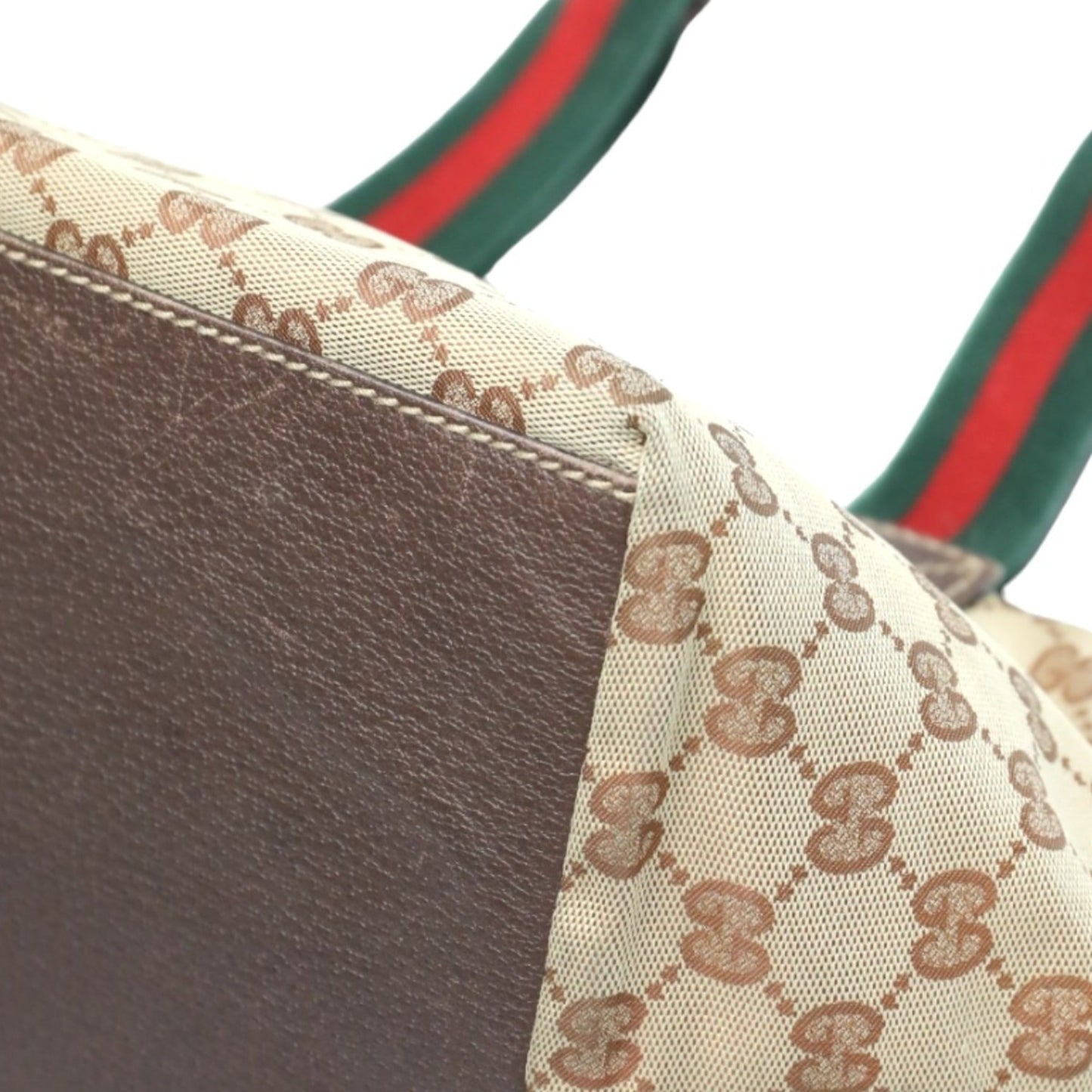 Gucci Gg Canvas Beige Gg Canvas Handbag Tote Bag
