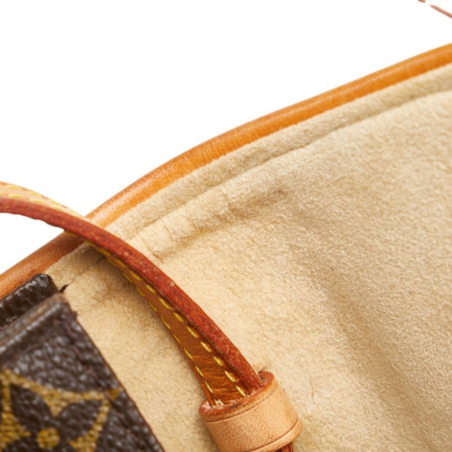 Louis Vuitton Brown Pvc Leather Pochette Shoulder Bag