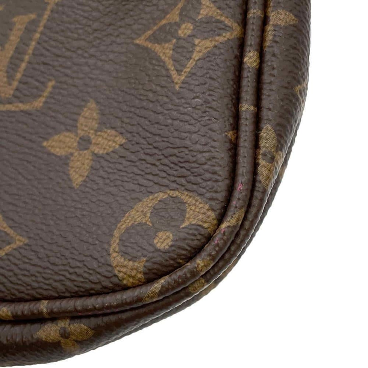 Louis Vuitton Khaki Monogram Pochette Pouch Shoulder Bag