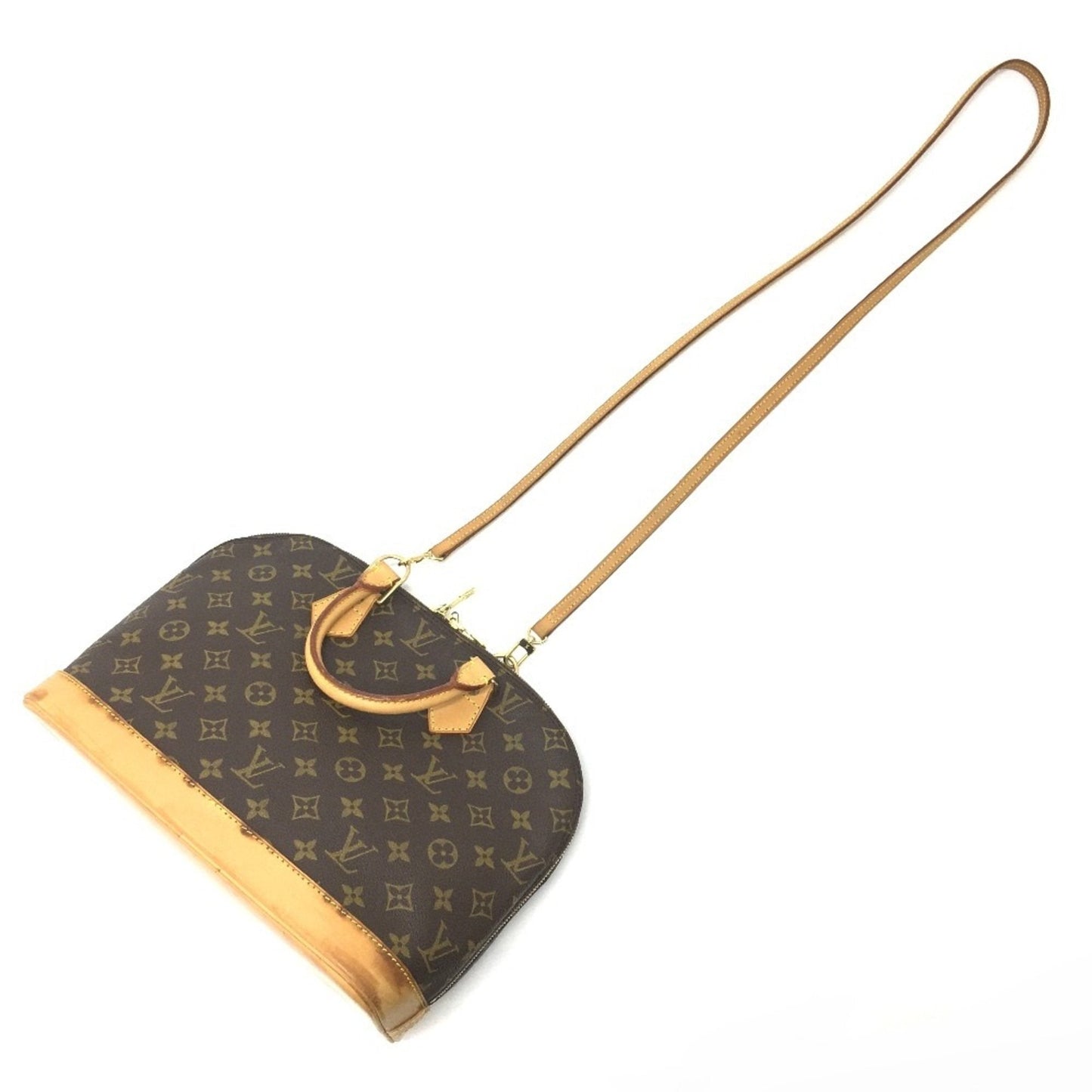 Louis Vuitton Brown Monogram Handbag Shoulder Bag