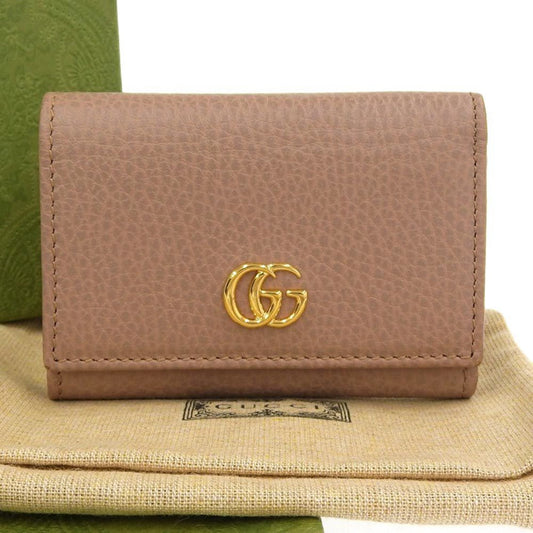 Gucci Beige Leather Coin Purse/Coin Case ()