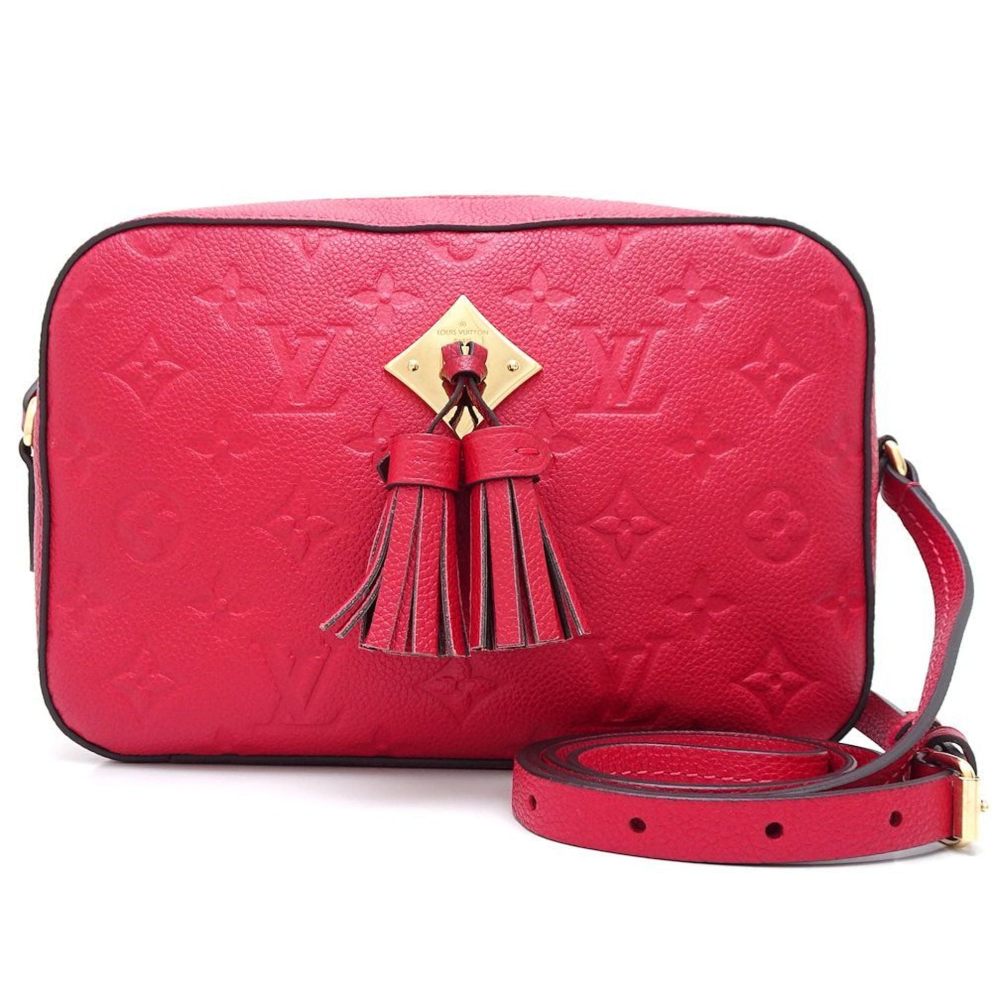 Louis Vuitton Sacrlet Leather Shoulder Bag ()