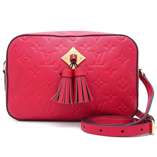 Louis Vuitton Sacrlet Leather Shoulder Bag ()
