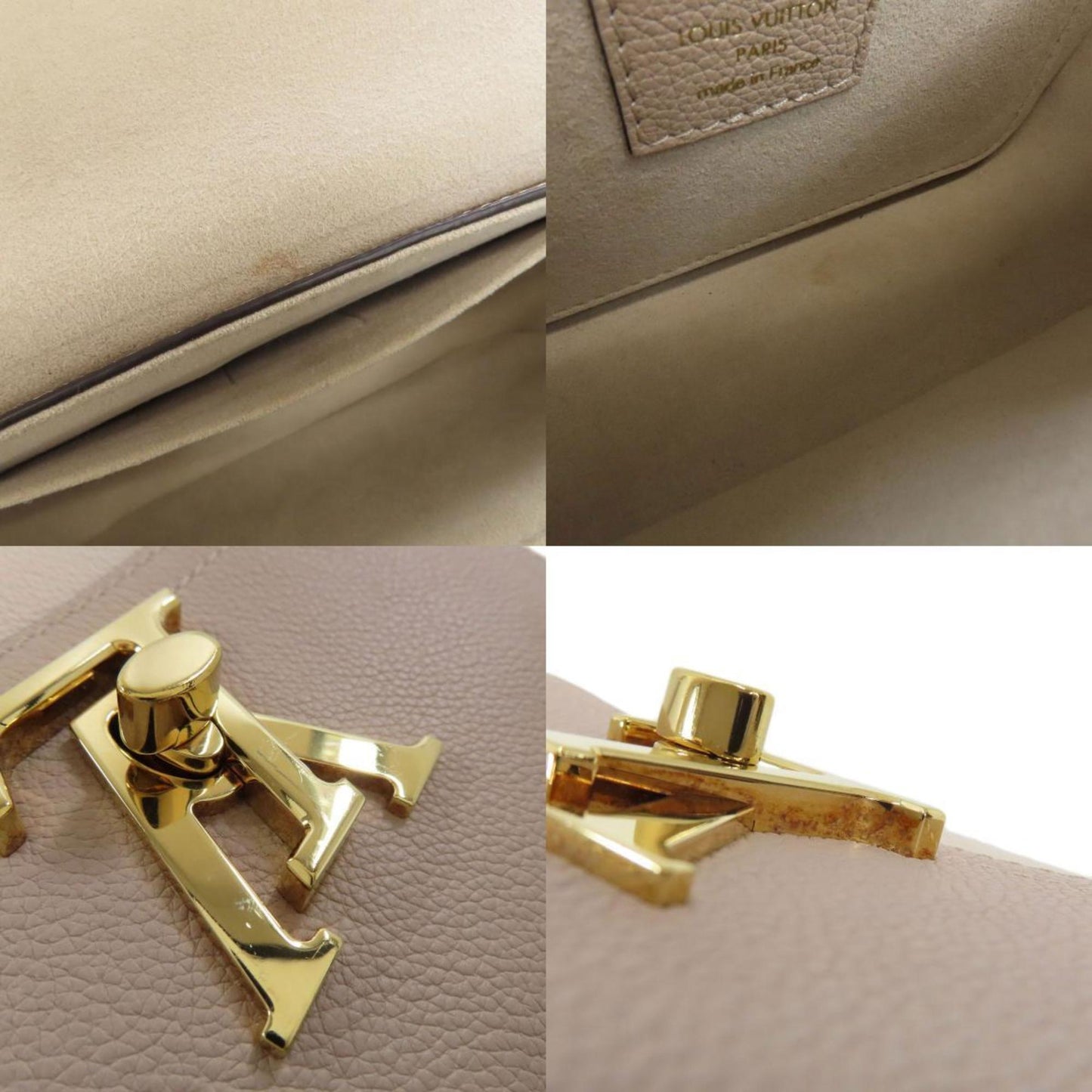 Louis Vuitton Grayish Leather Shoulder Bag