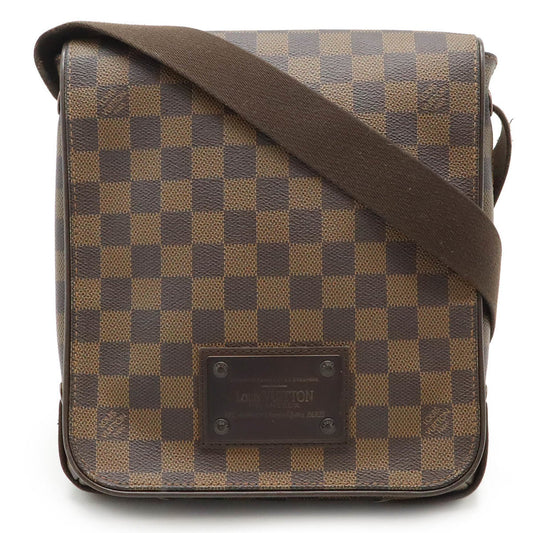 Louis Vuitton Brown Pvc Shoulder Bag ()