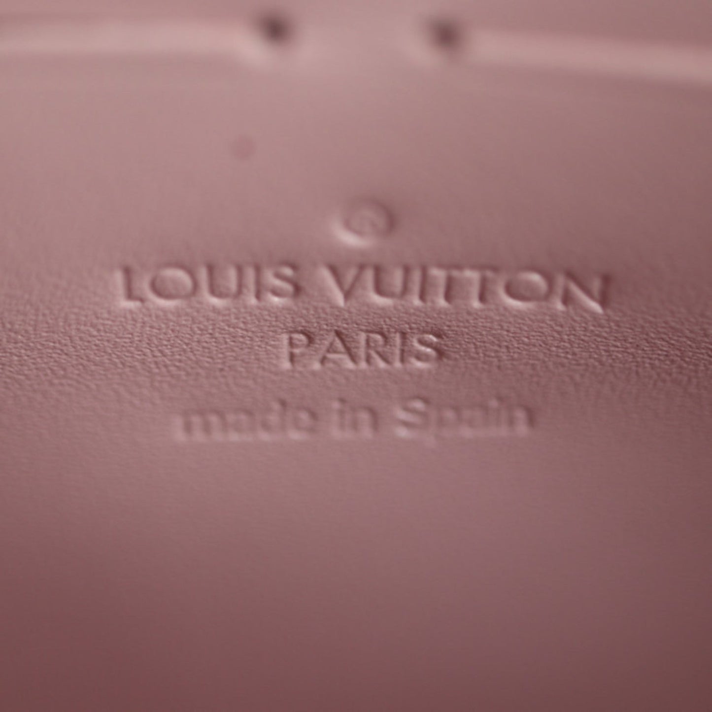 Louis Vuitton Brown Monogram Rose Ballerine Patent Leather Monogram Clutch Bag Pochette Shoulder Bag