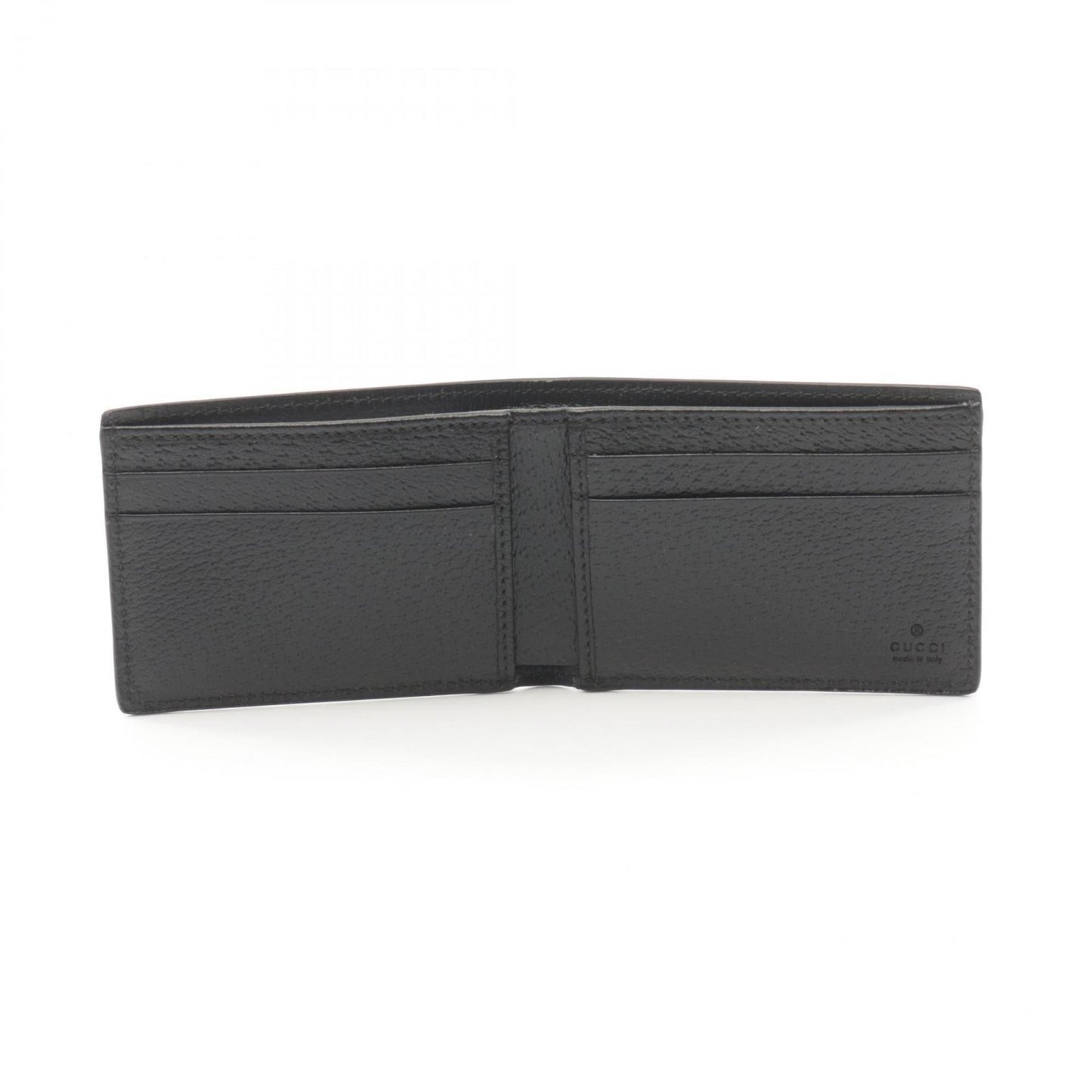 Gucci Black Leather Wallet (Bi-Fold)