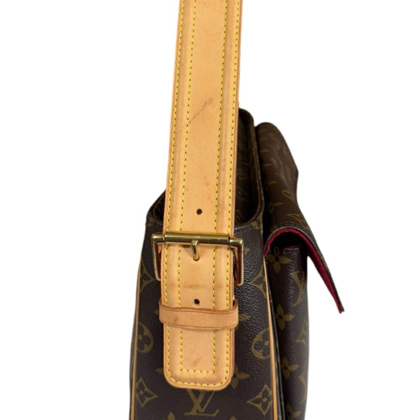 Louis Vuitton Brown Monogram Canvas Shoulder Bag