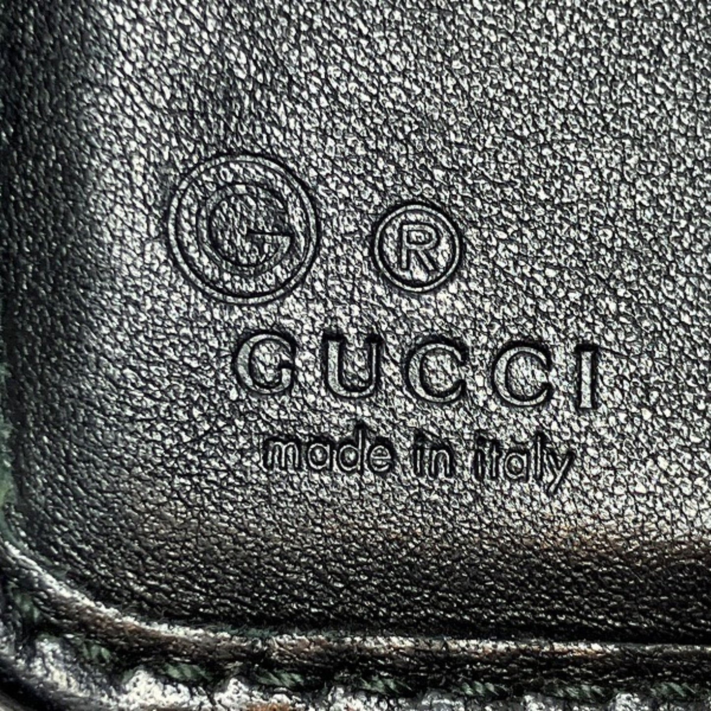 Gucci Black Leather Coin Purse/Coin Case