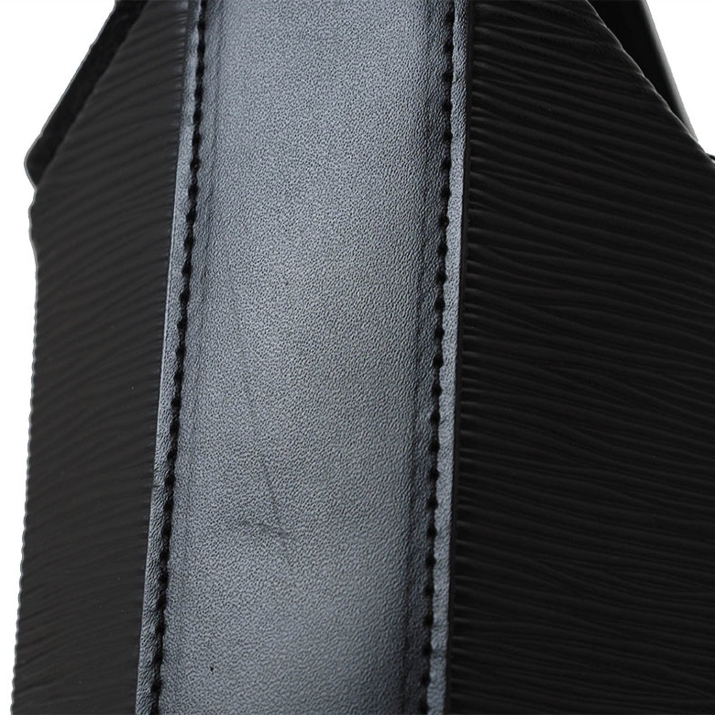 Louis Vuitton Black Epi Leather Handbag Shoulder Bag