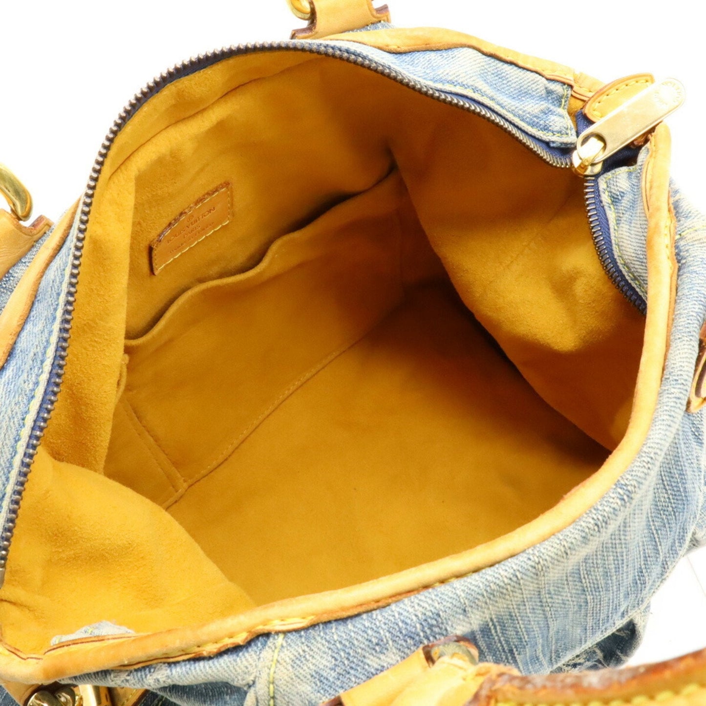 Louis Vuitton Monogram Denim Blue Monogram Denim Handbag Shoulder Bag Tote Bag
